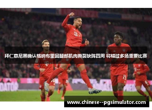 拜仁慕尼黑确认格纳布里因腿部肌肉撕裂缺阵四周 将错过多场重要比赛