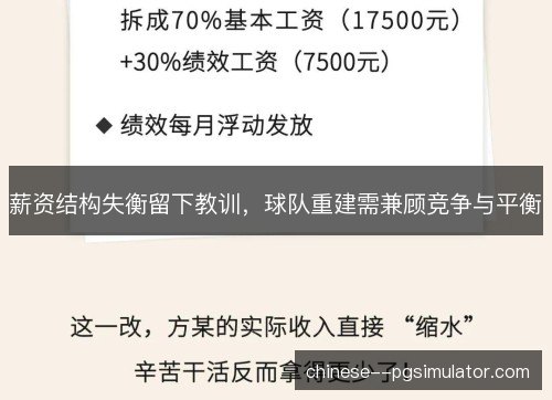 薪资结构失衡留下教训,球队重建需兼顾竞争与平衡 薪资结构失衡留下教训,球队重建需兼顾竞争与平衡